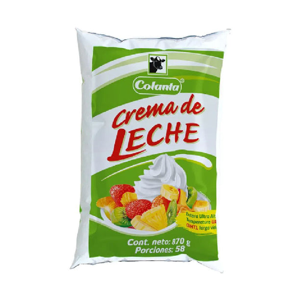 CREMA LECHE COLANTA SEMIENTERA 870G